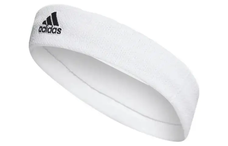 Adidas Hair Bands Unisex White