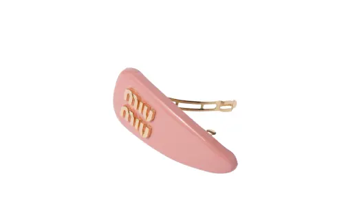 MIU MIU Hair Clips Women's Pink