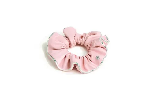 HERMES Claudia Hair Tie Women's Pink
