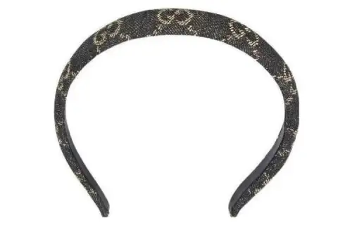 GUCCI Headbands Women's Black Denim