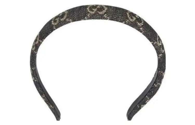 GUCCI Headbands Women's Black Denim
