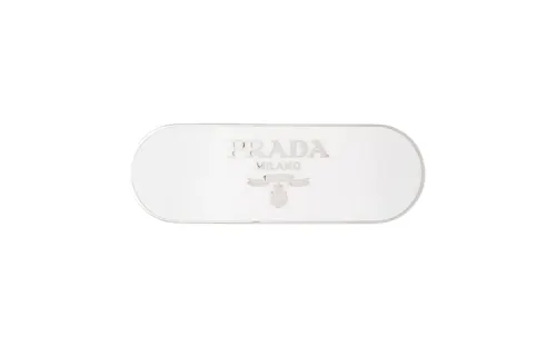 PRADA Hair Clips Women's White