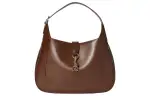 GUCCI Leather Handbag, Shoulder Bag Medium Women's Brown