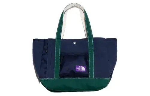 THE NORTH FACE 23L Tote Bag, Shopping Bag, Shoulder Bag, Handbag, Outdoor Bag Canvas Marine Blue Unisex