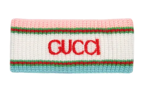 GUCCI Adidas X Gucci Collaboration Collection Wool Hair Bands Women's Multicolor