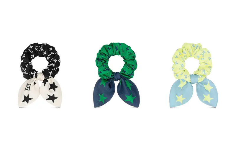 LOUIS VUITTON Summer Stardust Set Of Scrunchies