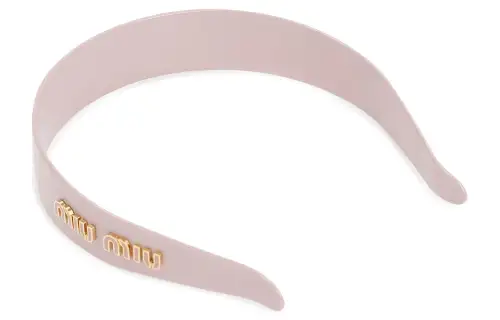MIU MIU Brass Headbands Women's Pink