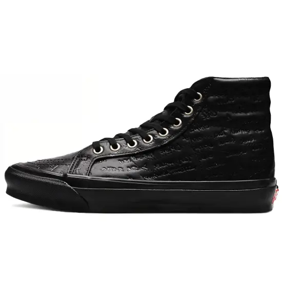 Vans Sk8 Hi Lx Jim Goldberg Black Leather