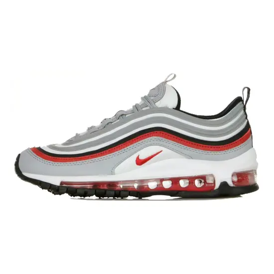 Nike Air Max 97 Grey White Red GS