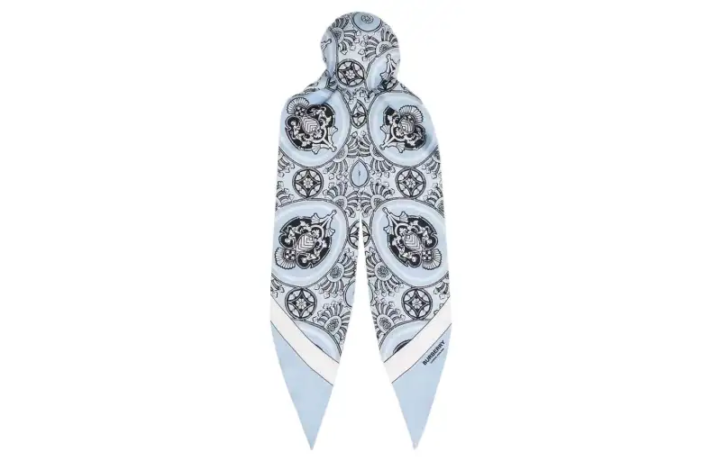 Burberry Hair Ties Women's Sky Blue