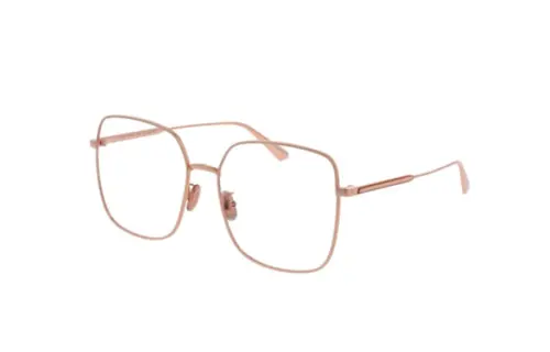 DIOR Irregular Shape Eyeglass Frames Women's Gold