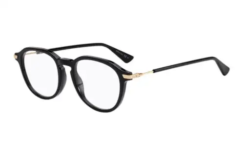 DIOR Irregular Shape Eyeglass Frames Women's Black