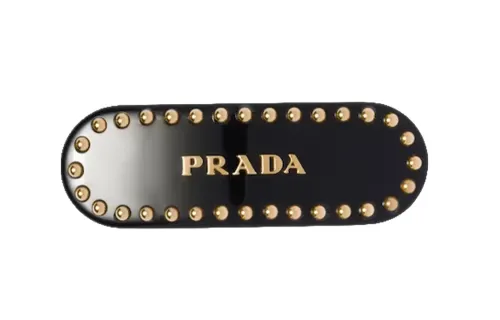 PRADA Hair Clips Women's Black