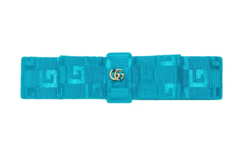 GUCCI Square G Hair Clip Kids' Blue