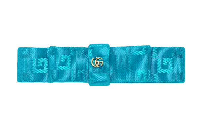 GUCCI Square G Hair Clip Kids' Blue