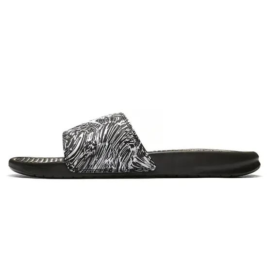 Nike Benassi Jdi Print 'Black Summit White'