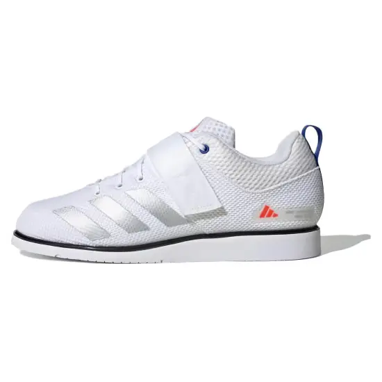 Adidas Powerlift 5 Cloud White Silver Metallic Core Black