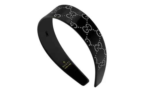 GUCCI Embellished Pull-On Hairband