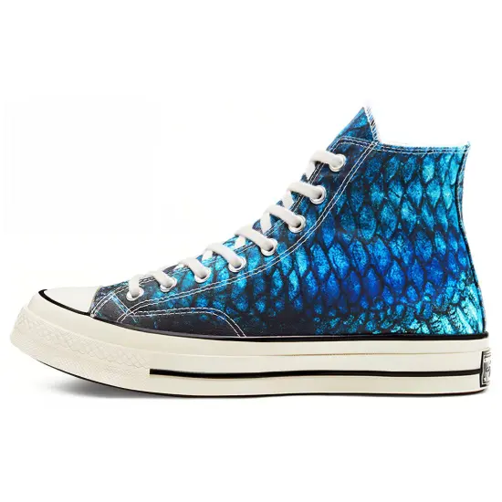 Converse 1970s Canvas Shoes Unisex High-top Blue