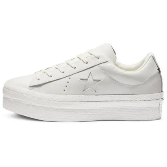 Converse One Star Women's Platform Low 'Vintage White'