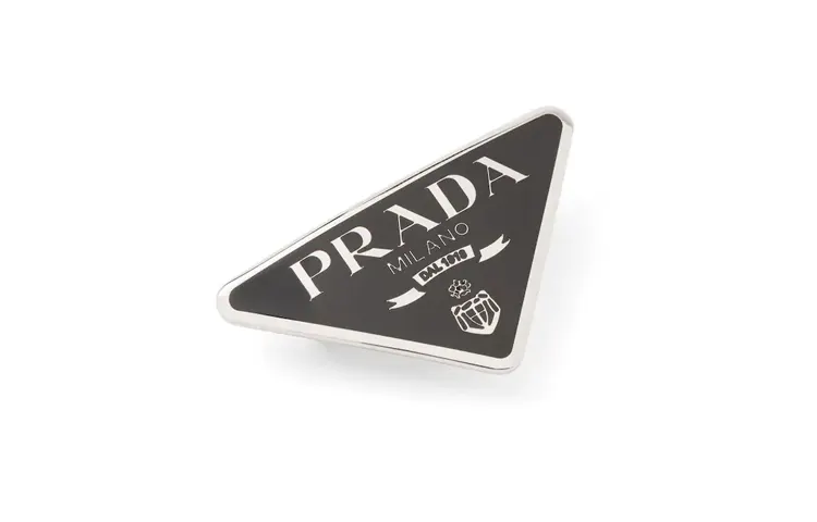 PRADA Hair Clips Women's Black