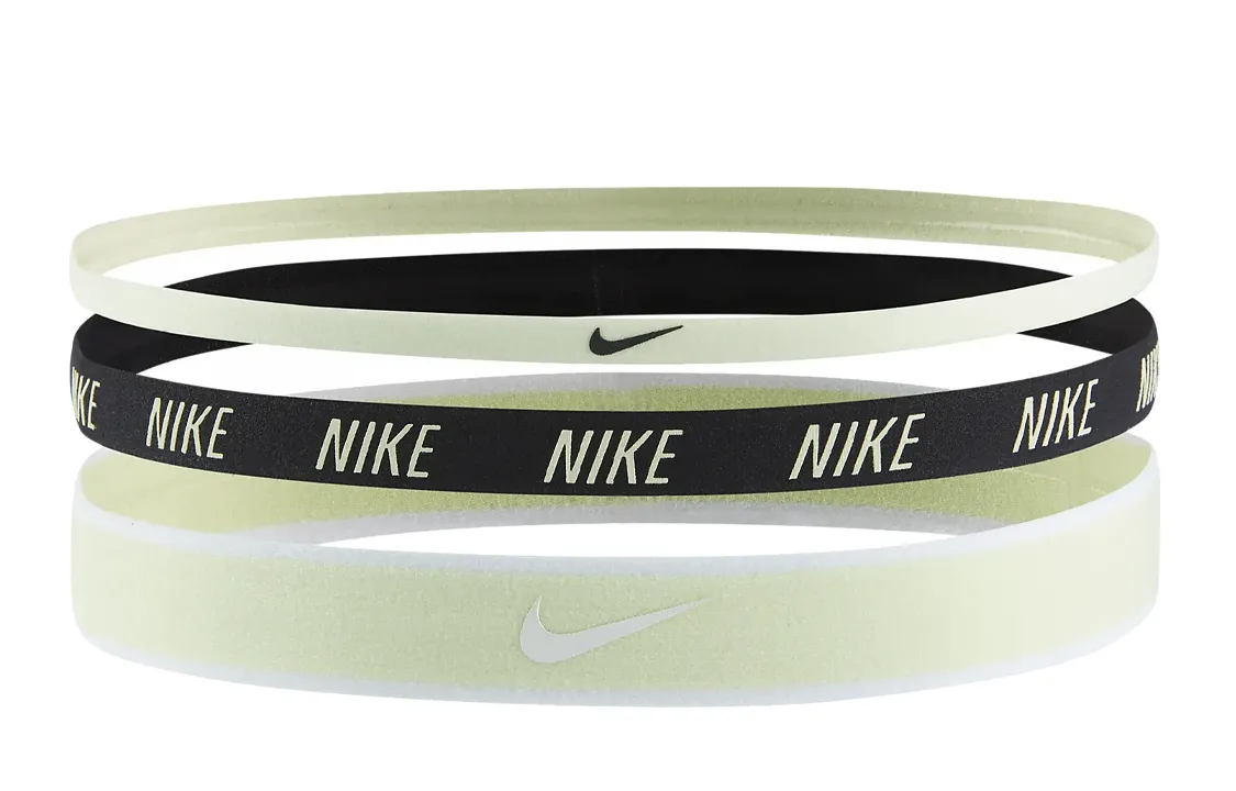 Nike Hair Bands Unisex Multicolor 3 Pack