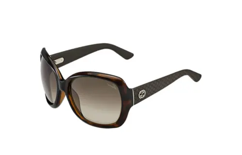 GUCCI Butterfly Sunglasses Unisex Tortoiseshell
