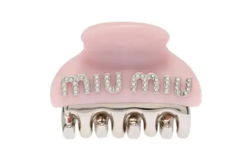 MIU MIU Hair Clips Women's Pink