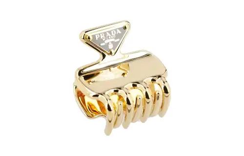 PRADA Logo Detailed Claw Hair Clip