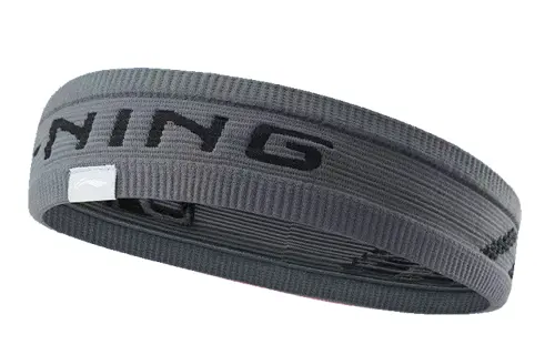 Li Ning Hair Bands Unisex Gray