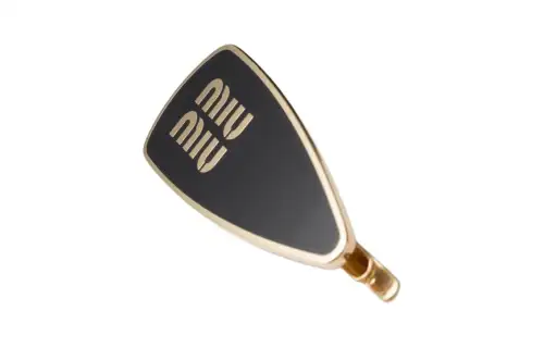 Miu Miu Logo-Detailed Hair Clip