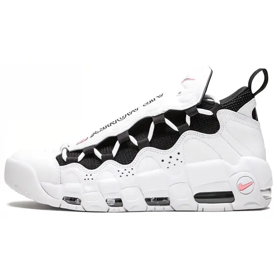 Nike Air More Money White Black Coral Chalk