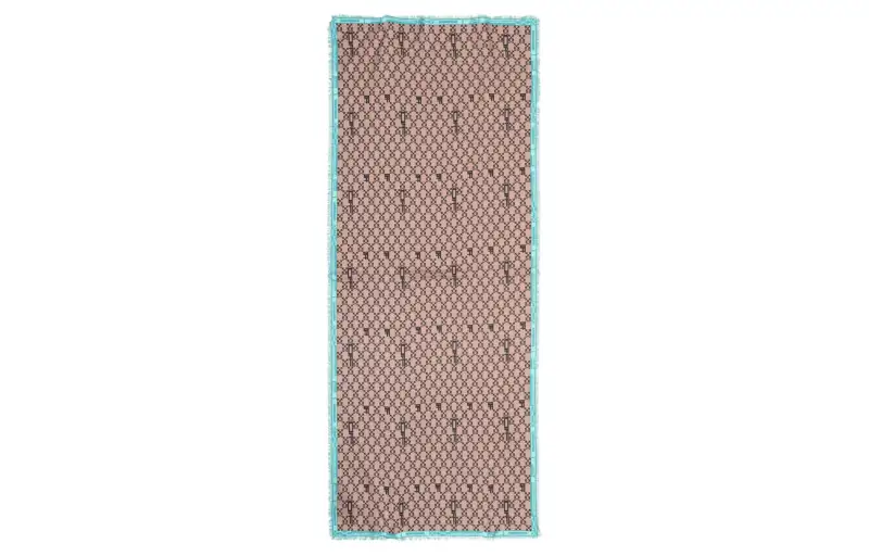 OFF WHITE Knit Scarves Men's Umber
