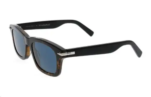 DIOR Square Sunglasses Men's Black