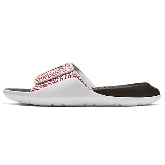 Jordan Hydro 7 Flip-flops Men White/Red