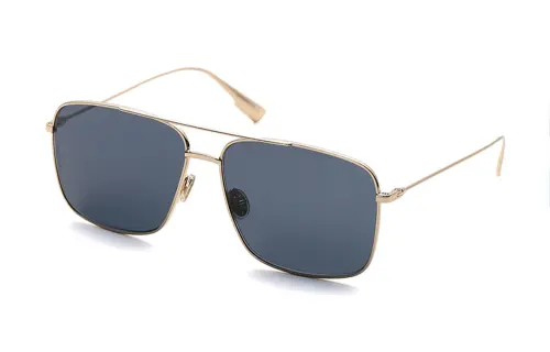 DIOR Metal Aviator Sunglasses Women's Gold