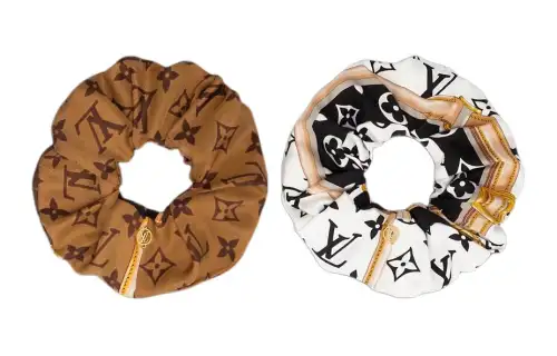 LOUIS VUITTON Monogram Confidential Hair Tie Women's Multicolor