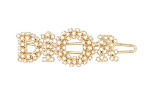 DIOR Hair Clips Women's Gold