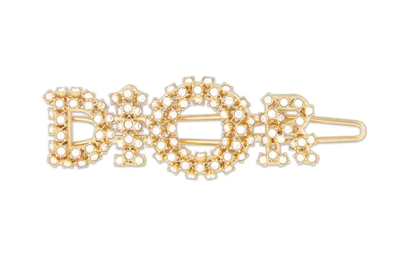 DIOR Hair Clips Women's Gold