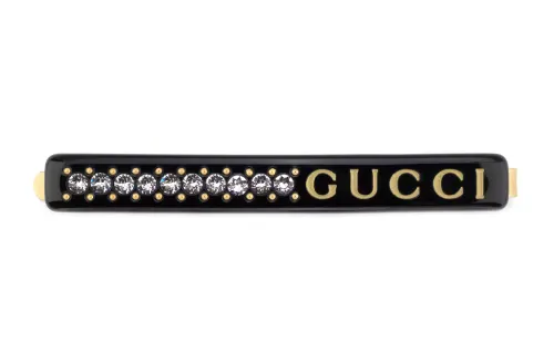 GUCCI Hair Clips Women's Black
