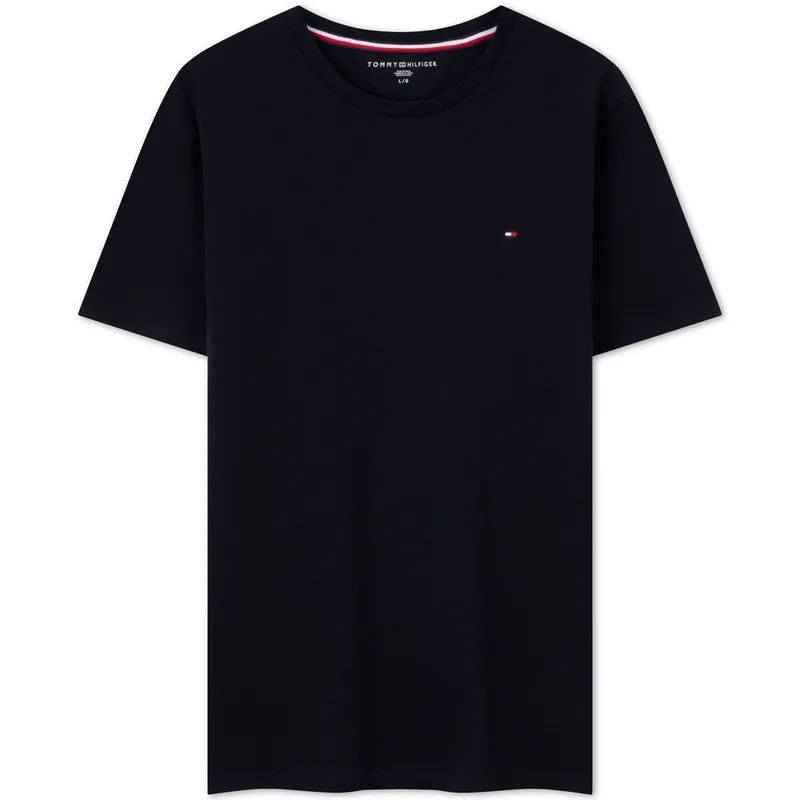 Tommy Hilfiger T-Shirts Men's Crew Neck Moderate