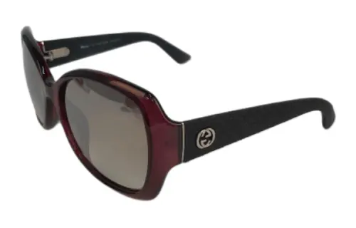 GUCCI Cat Eye Sunglasses Unisex Red