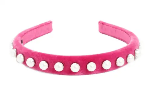 MIU MIU Headbands Women's Purple Pink