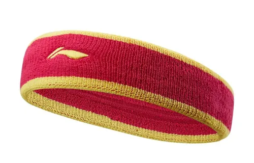 Li Ning Polyamide Hair Band Unisex Red