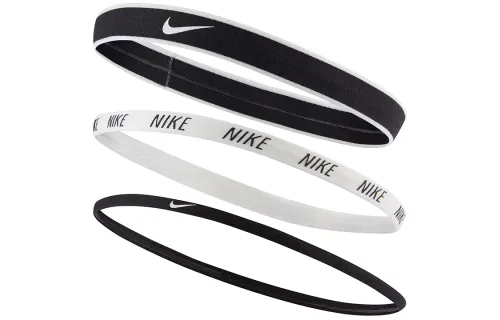 Nike Polyamide Hair Bands Unisex Black/White/Black