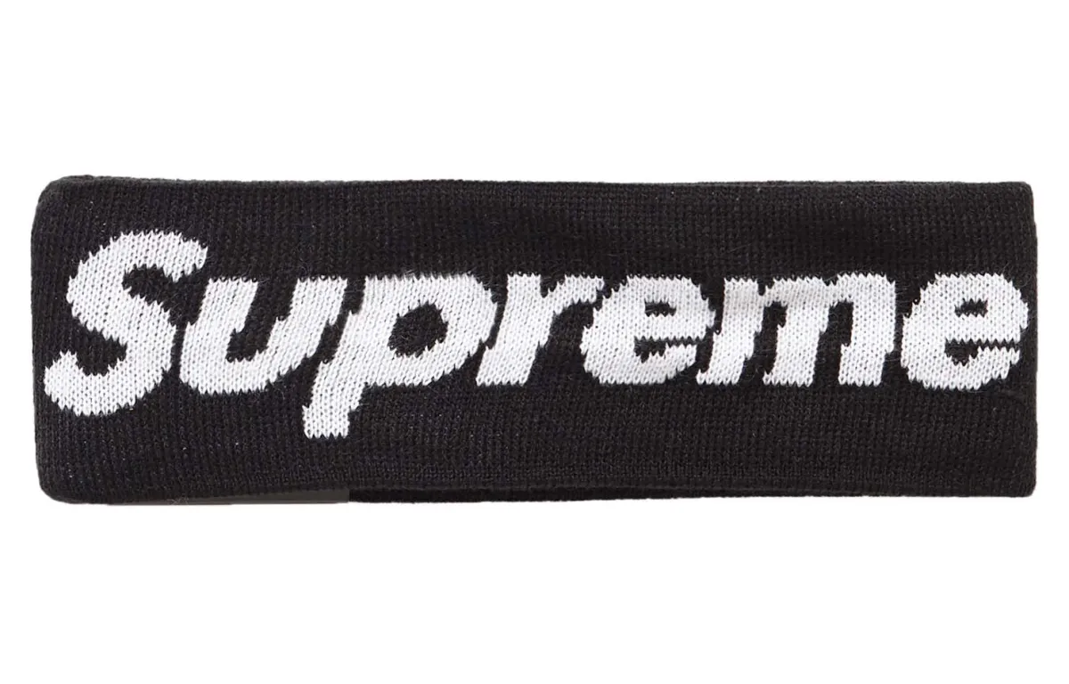 Supreme New Era Big Logo Headband FW18