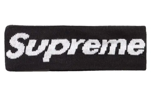 Supreme New Era Big Logo Headband FW18