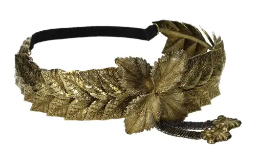 GUCCI Hair Bands Women's Gold