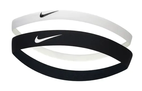 Nike Hair Bands Unisex Black White