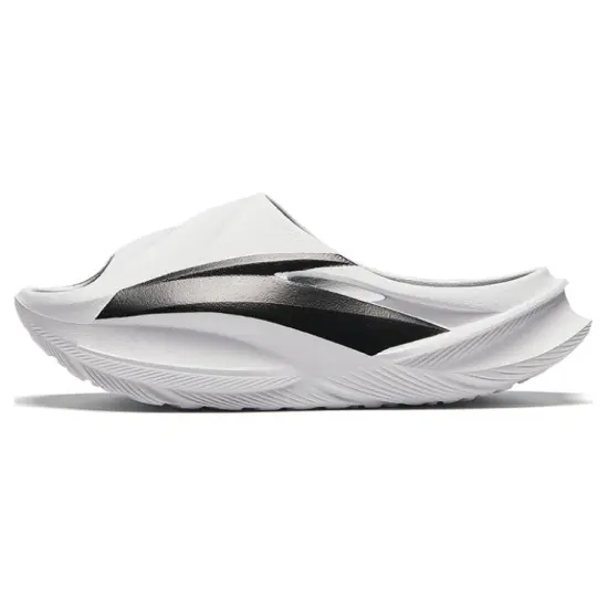 Anta Life Collection Slide Slippers Men's Silver Black